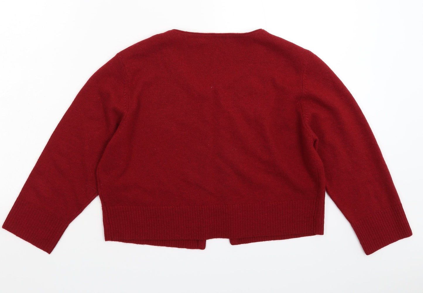 Pearce Fionda Womens Brown  Knit Cardigan Jumper Size L