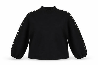 George Womens Black  Knit Pullover Jumper Size L