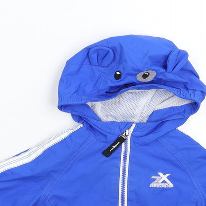 ZeroXposur Baby Blue   Rain Coat Coat Size 12 Months