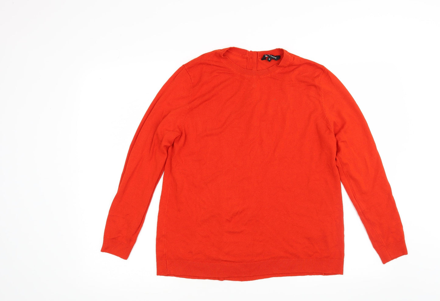 Peacocks Womens Red   Pullover Jumper Size 16