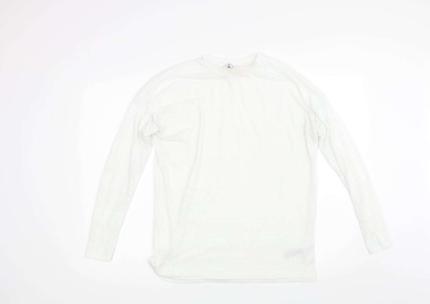 Womens UK Size 14 NEXT White Pullover Sweatshirt