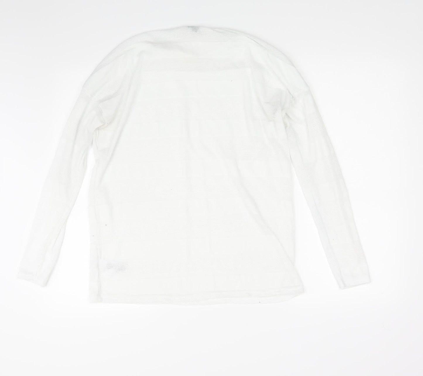 Womens UK Size 14 NEXT White Pullover Sweatshirt