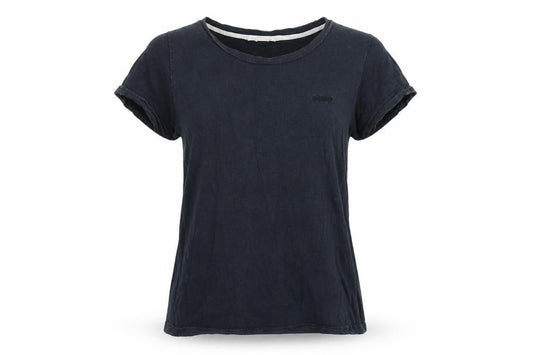 Womens UK Size 16 Lee Cooper Blue Basic T-Shirt