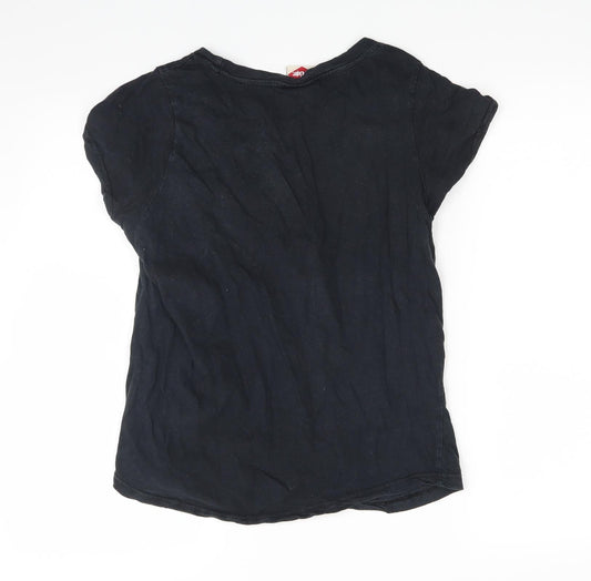 Womens UK Size 16 Lee Cooper Blue Basic T-Shirt