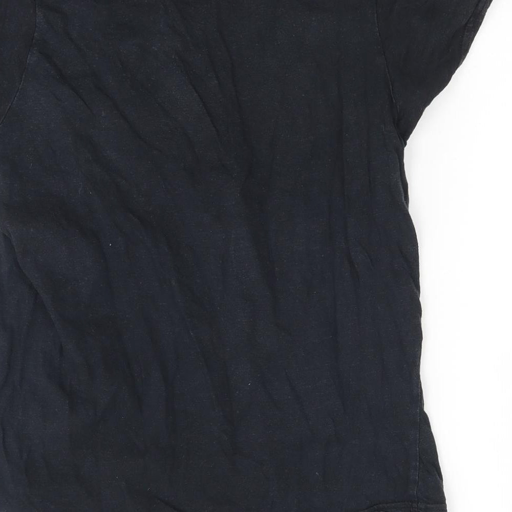 Womens UK Size 16 Lee Cooper Blue Basic T-Shirt