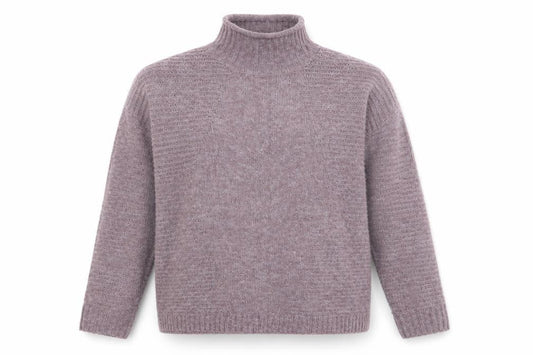 TU Womens Purple  Knit Pullover Jumper Size 8