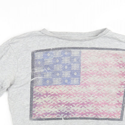 Ceader wood state Mens Grey   Pullover Sweatshirt Size S  - USA