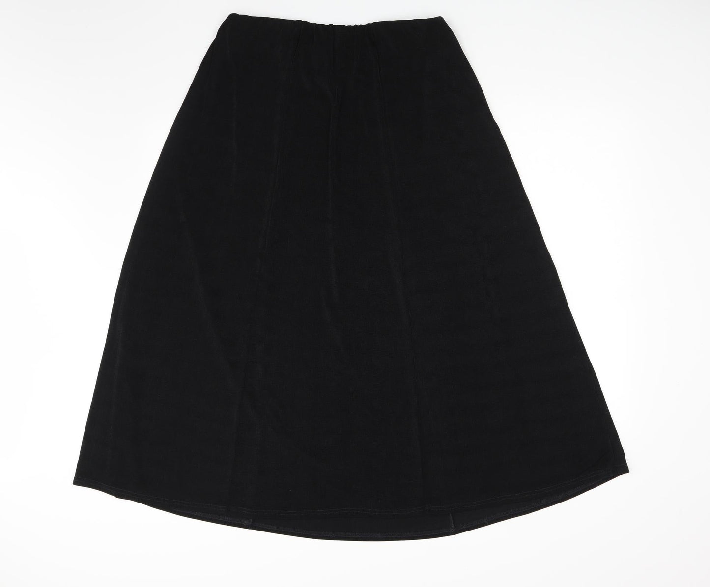 Preworn Womens Black   A-Line Skirt Size 2XL