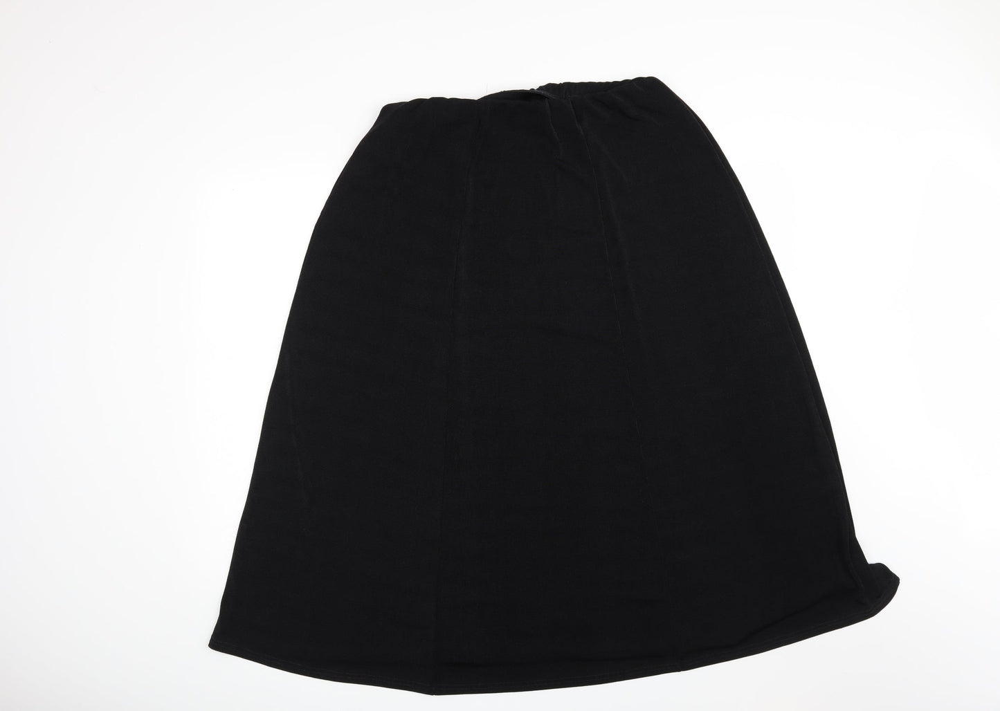 Preworn Womens Black   A-Line Skirt Size 2XL