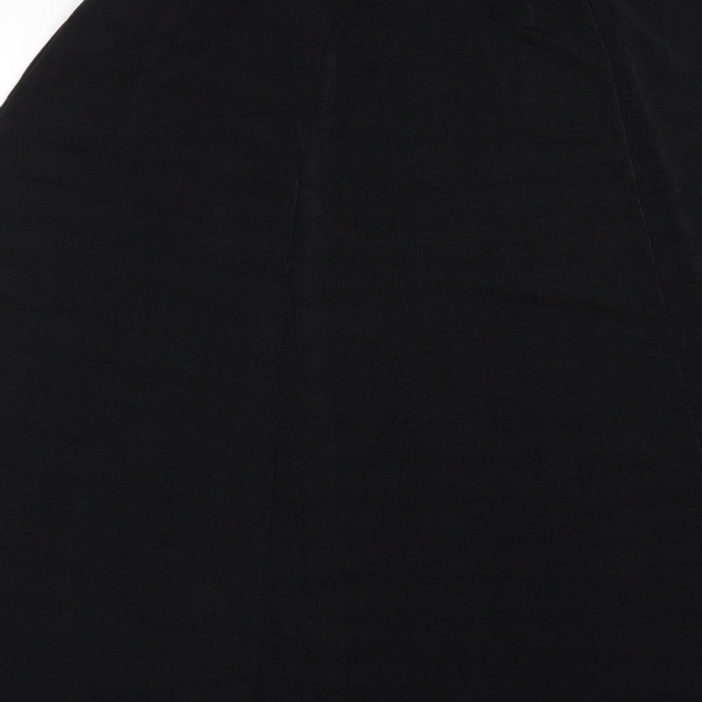 Preworn Womens Black   A-Line Skirt Size 2XL
