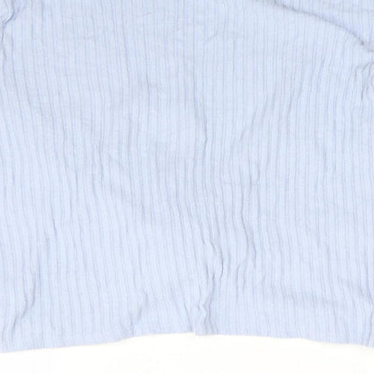 New Look Womens Blue  Knit Pullover Jumper Size 14