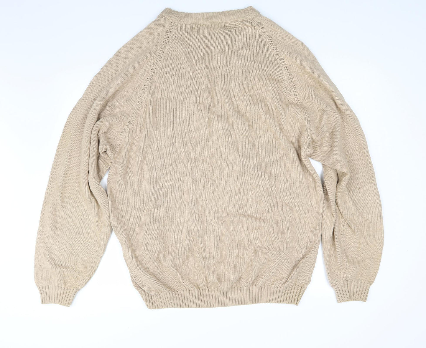 Hawkshead Womens Beige  Knit Pullover Jumper Size L