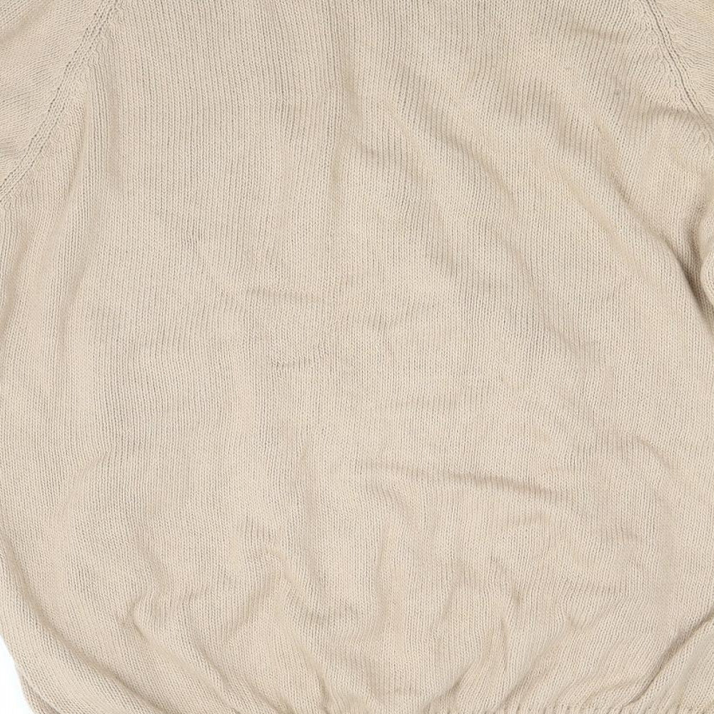 Hawkshead Womens Beige  Knit Pullover Jumper Size L