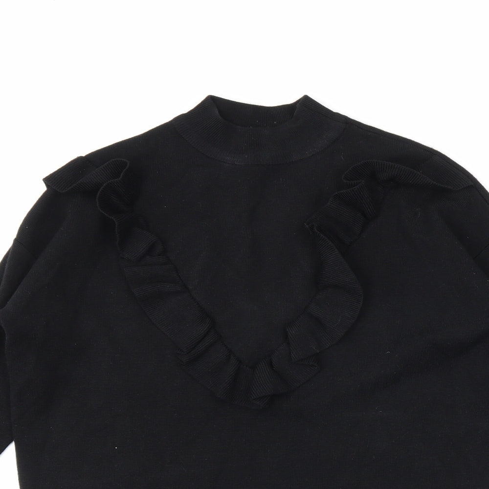 New Look Womens Black   Pullover Jumper Size 6