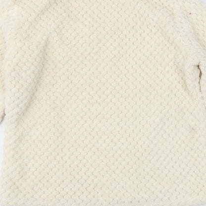 George Womens Ivory Solid  Capri Pyjama Top Size 8