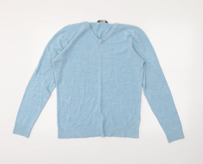 Cedar Wood State Mens Blue   Pullover Jumper Size M