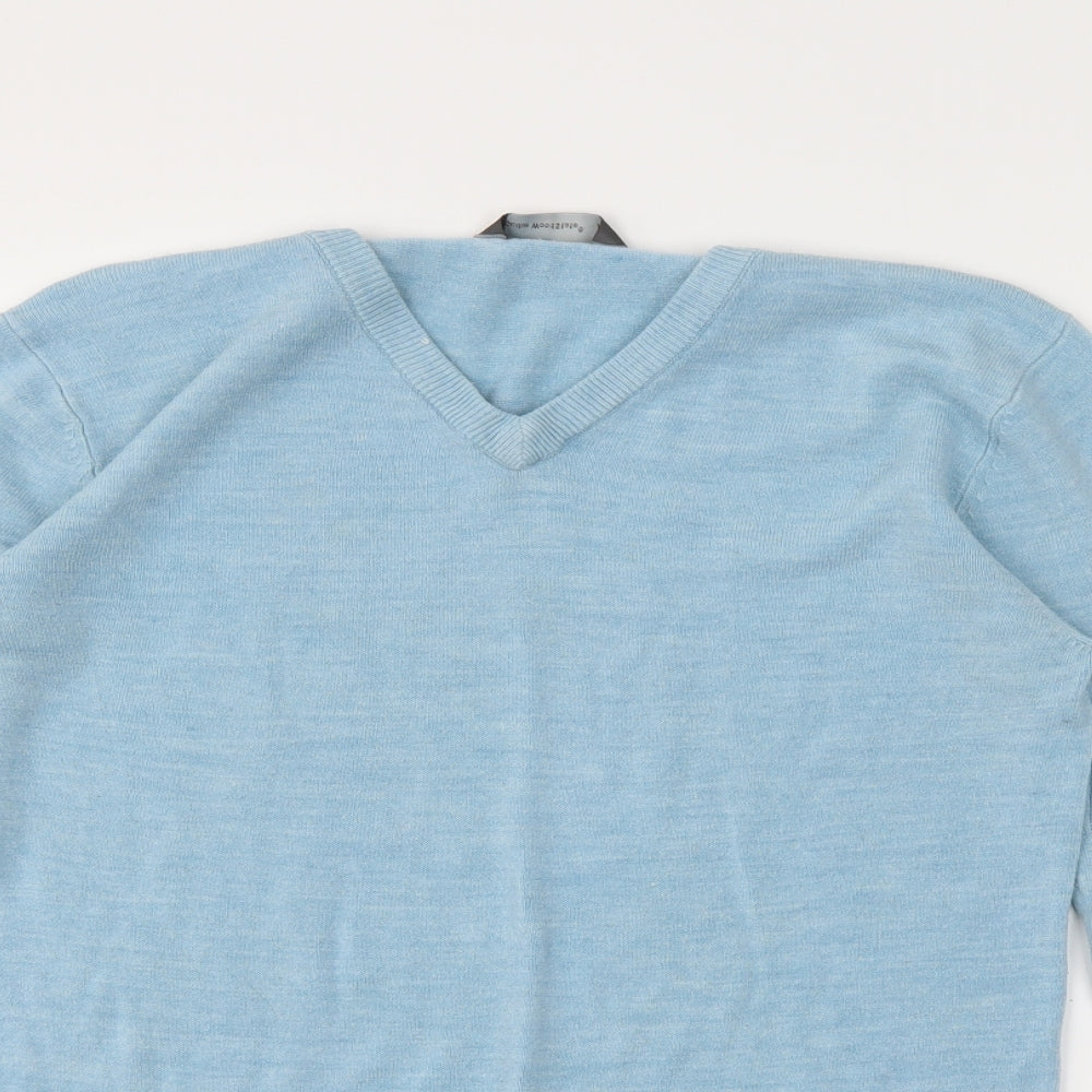 Cedar Wood State Mens Blue   Pullover Jumper Size M