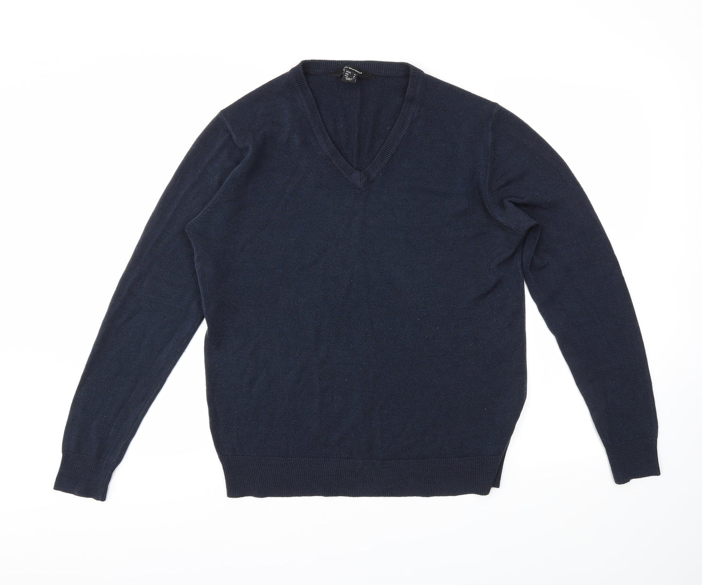 Cedar Wood State Mens Blue   Pullover Jumper Size M