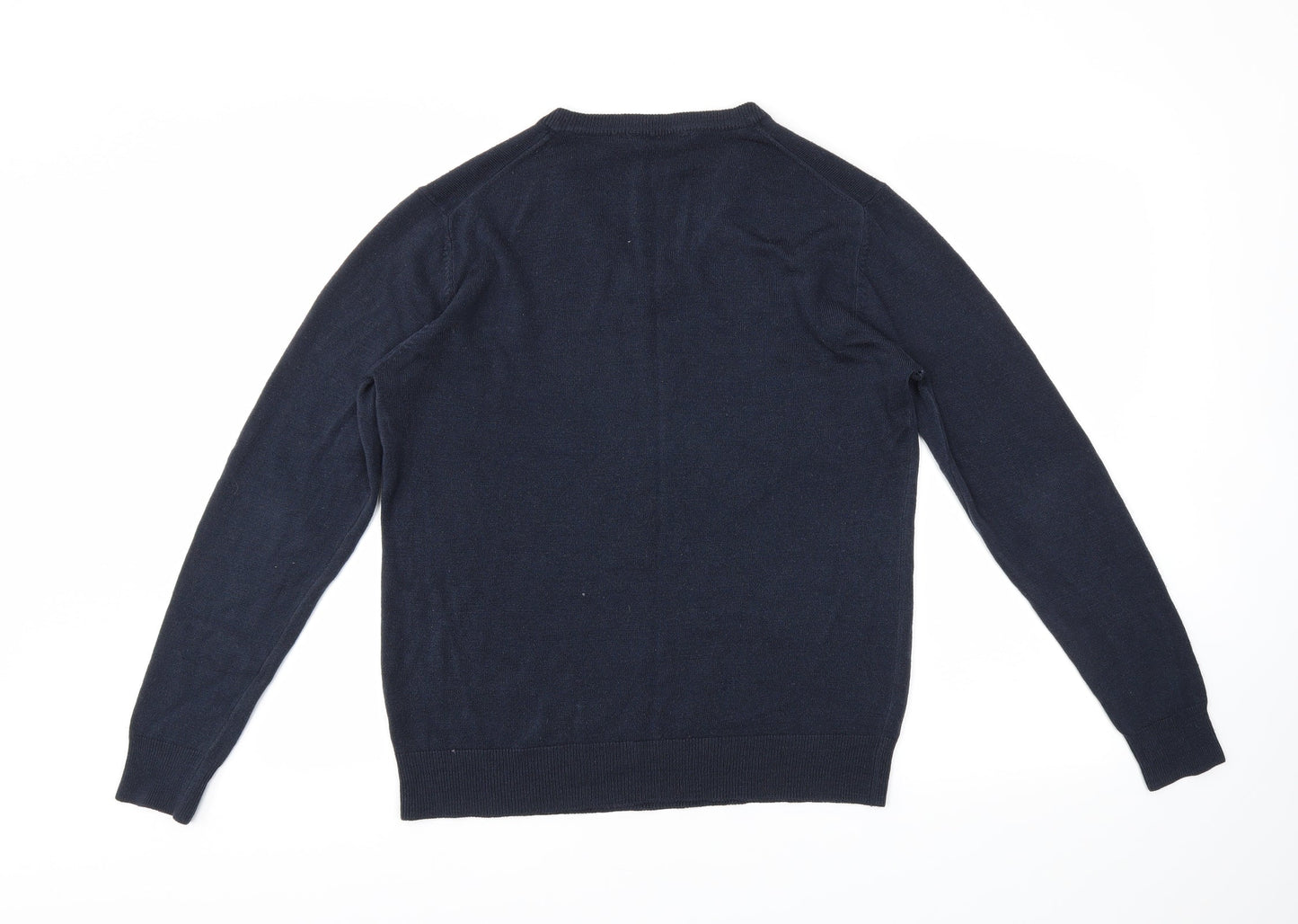 Cedar Wood State Mens Blue   Pullover Jumper Size M