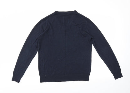 Cedar Wood State Mens Blue   Pullover Jumper Size M