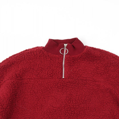 SHEIN Womens Red   Pullover Jumper Size S