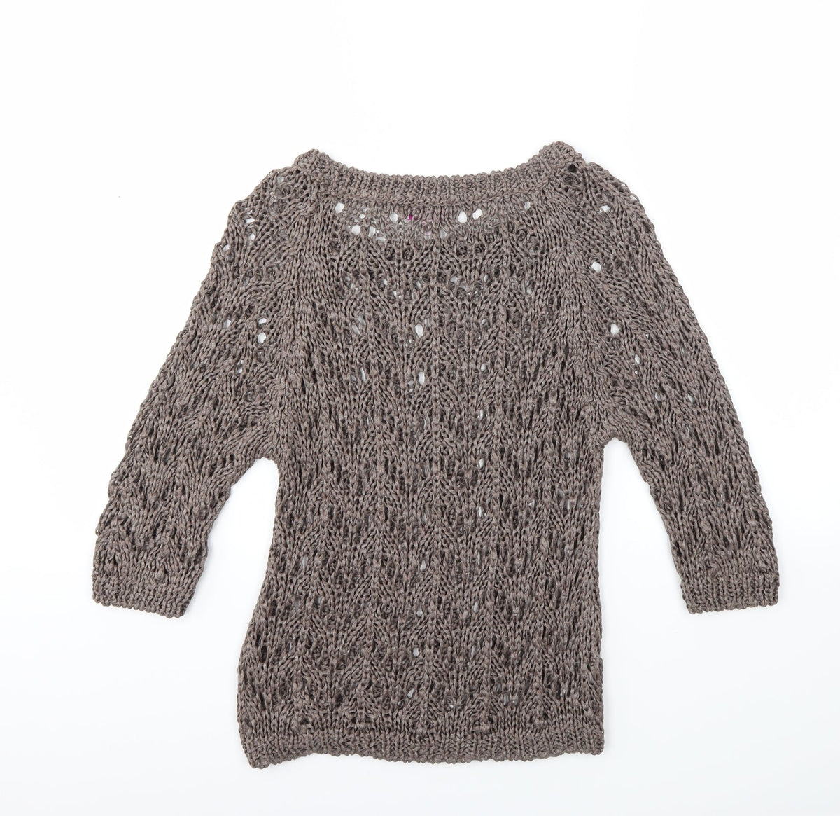 Marks & Spencer Womens Brown   Pullover Jumper Size M