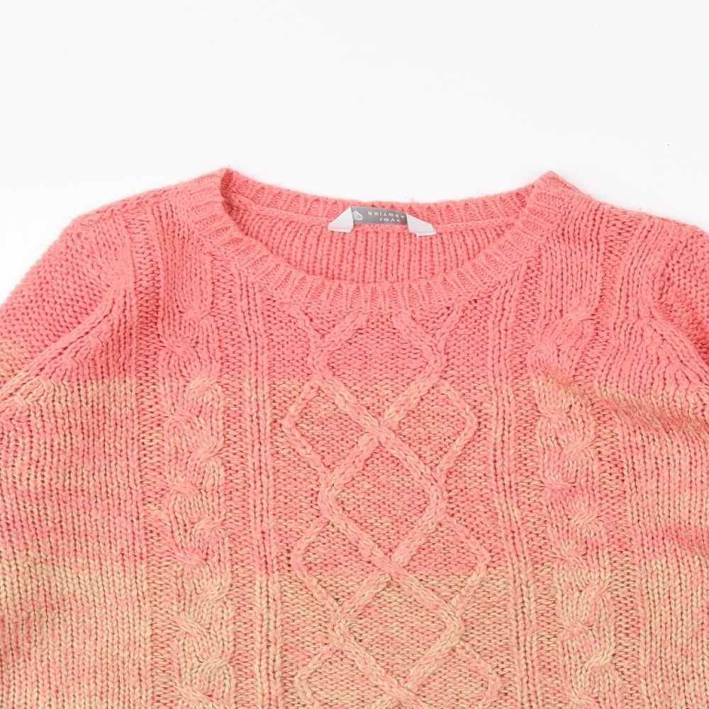 BHS Womens Pink   Pullover Jumper Size 14
