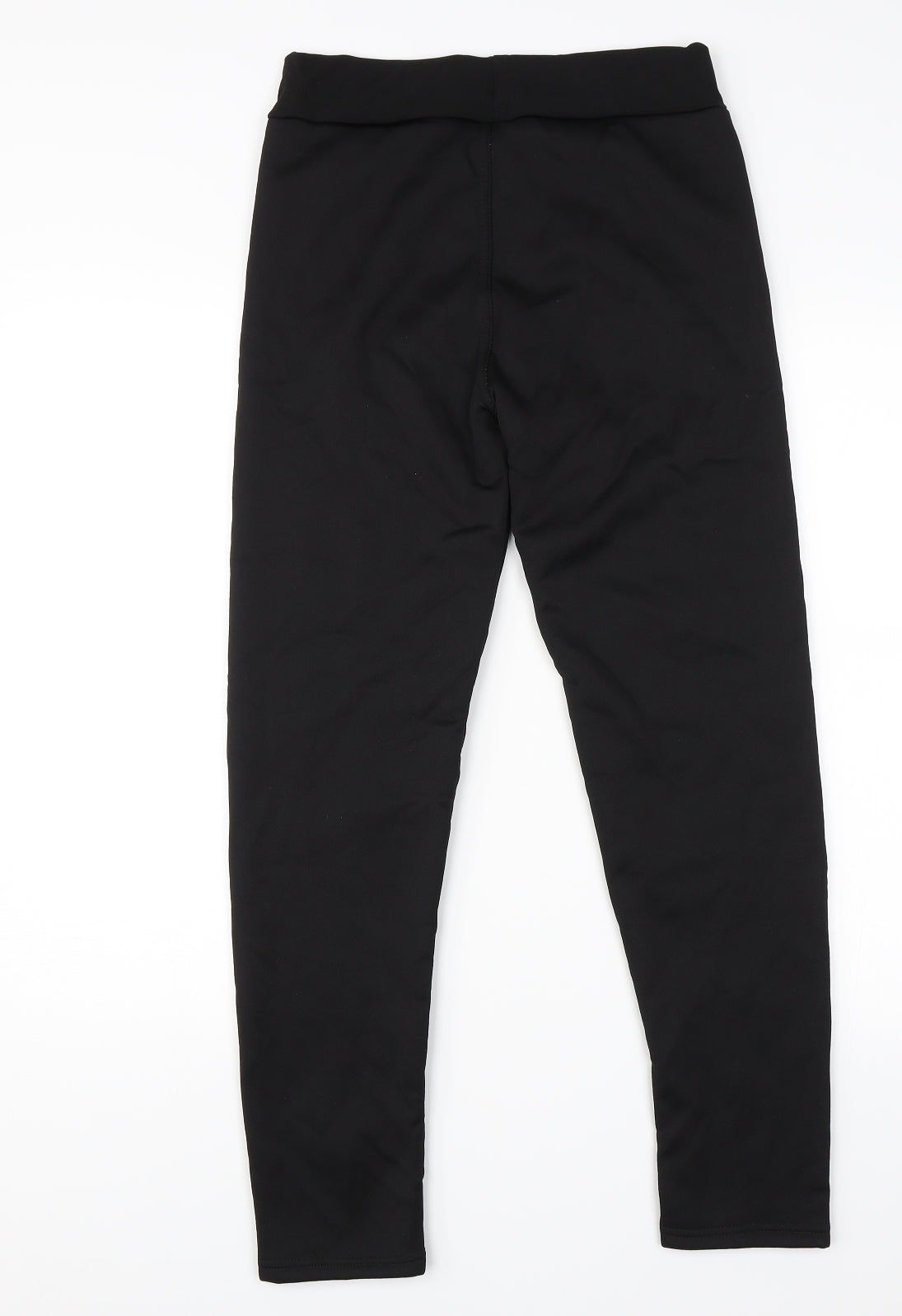 Womens UK Size 6 Preworn Regular Fit  Black Trousers