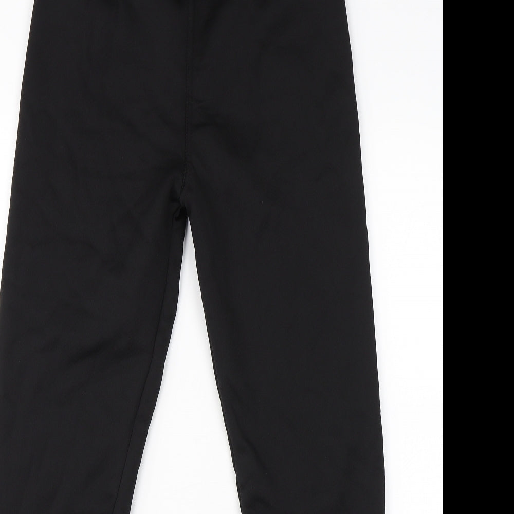 Womens UK Size 6 Preworn Regular Fit  Black Trousers