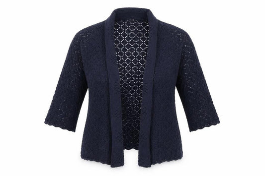 Autonomy Womens Blue   Shrug Jumper Size M