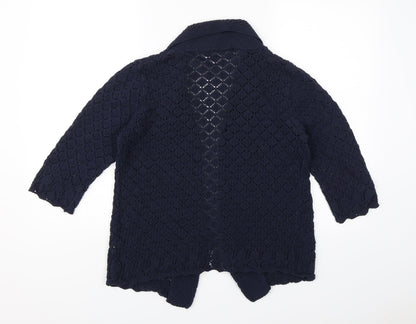 Autonomy Womens Blue   Shrug Jumper Size M