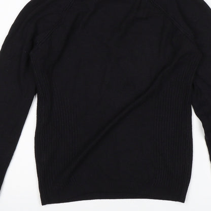 Marks & Spencer Womens Black   Pullover Jumper Size 12
