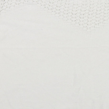 Lakeland Womens White   Pullover Jumper Size 18