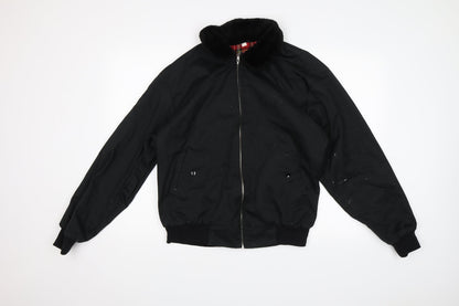 Womens UK Size L Preworn Black Jacket