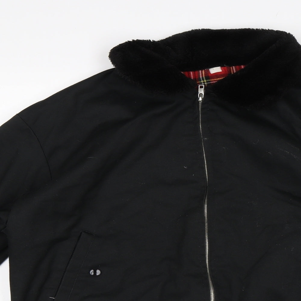 Womens UK Size L Preworn Black Jacket