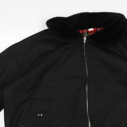 Womens UK Size L Preworn Black Jacket