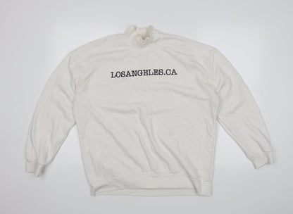 Primark Womens White   Pullover Jumper Size XS  - los angeles