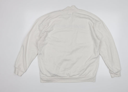 Primark Womens White   Pullover Jumper Size XS  - los angeles