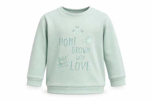 George Baby Green   Pullover Jumper Size 9-12 Months  - Home grown with love