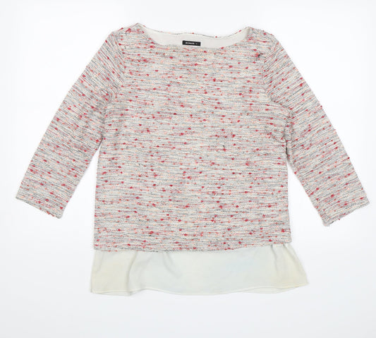Roman Womens White   Pullover Jumper Size 12