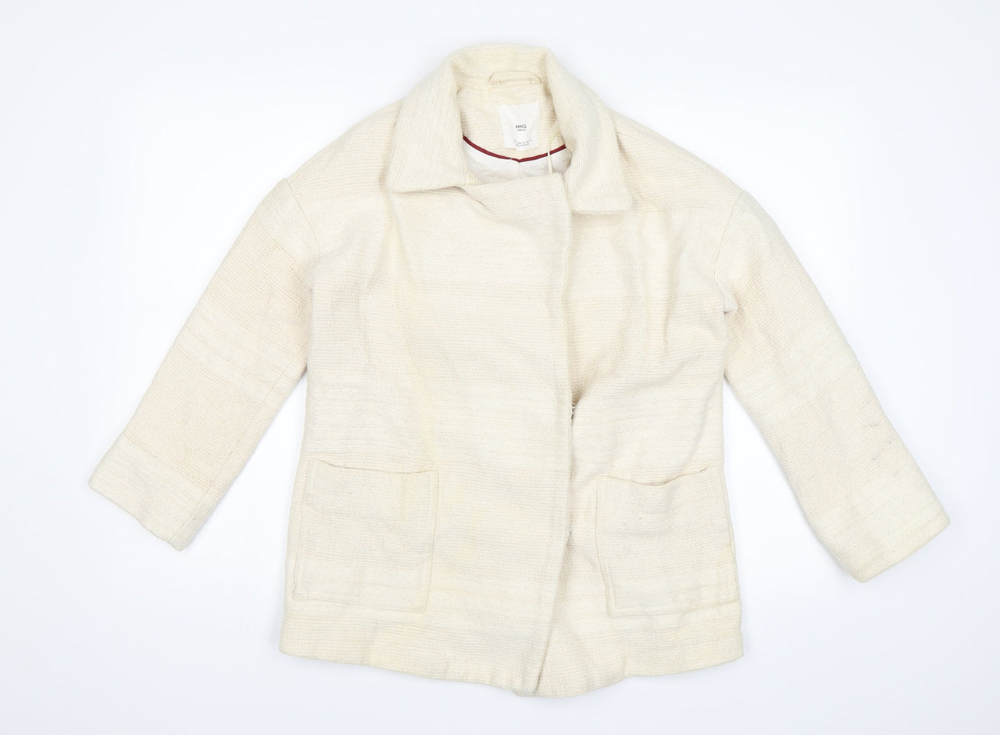 Womens UK Size S MNG White Jacket
