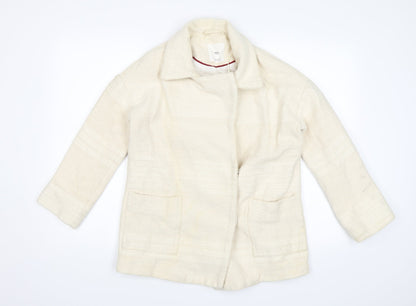 Womens UK Size S MNG White Jacket