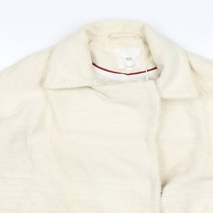 Womens UK Size S MNG White Jacket