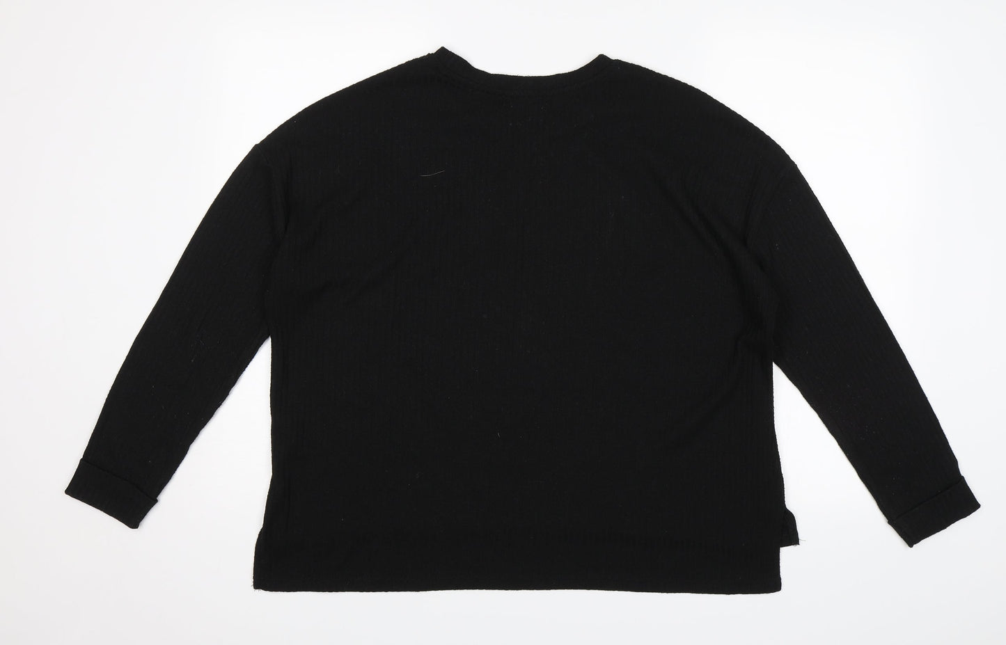 Primark Womens Black   Pullover Jumper Size L
