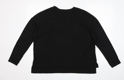 Primark Womens Black   Pullover Jumper Size L