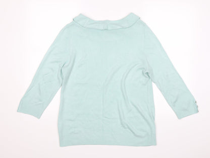 BHS Womens Green   Pullover Jumper Size 12