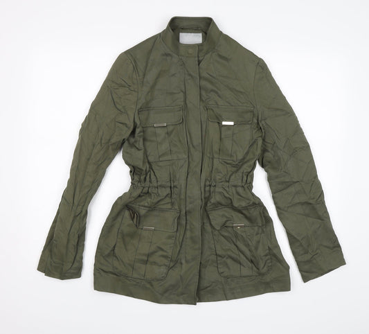 Womens UK Size 6 H&M Green Jacket