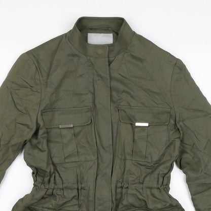 Womens UK Size 6 H&M Green Jacket