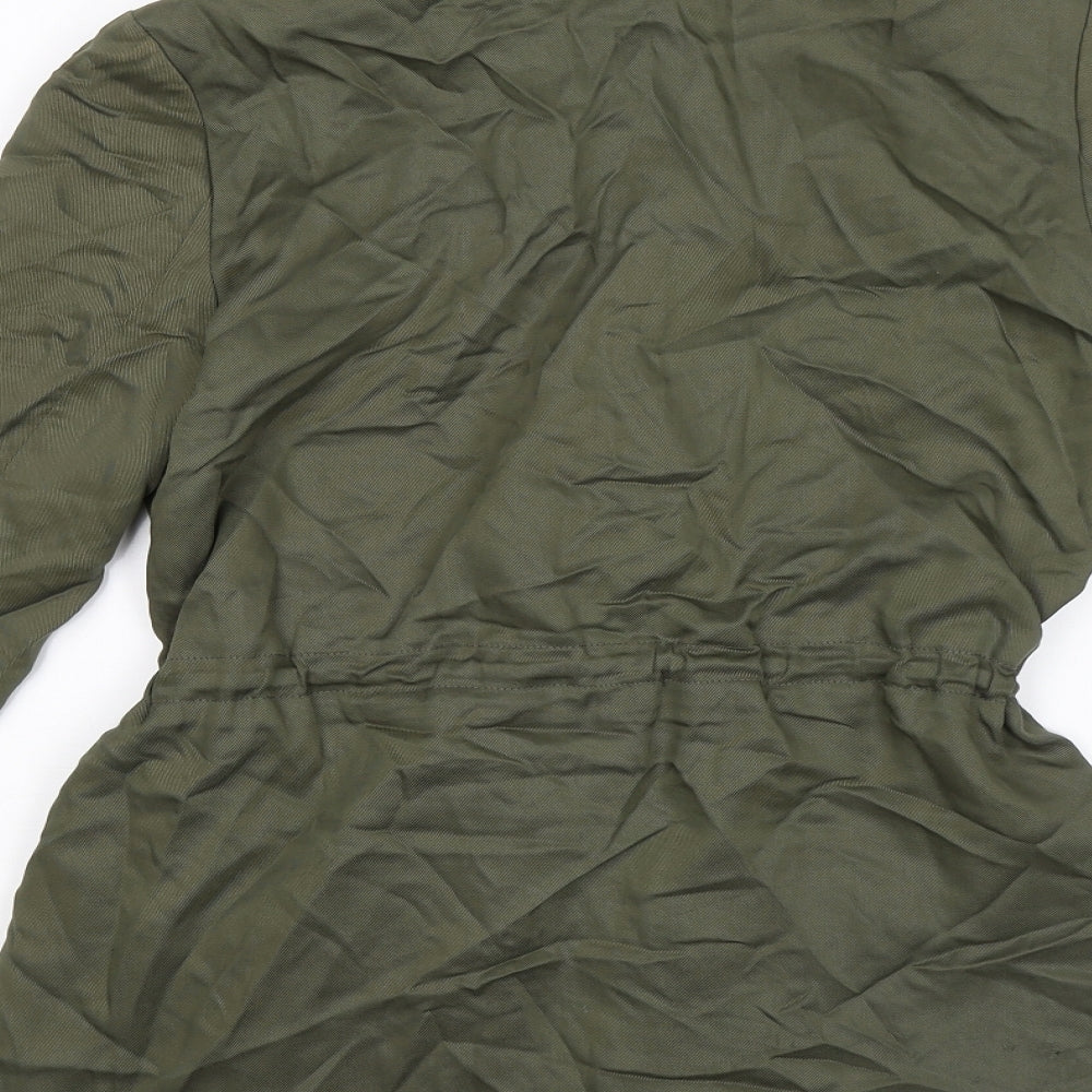 Womens UK Size 6 H&M Green Jacket