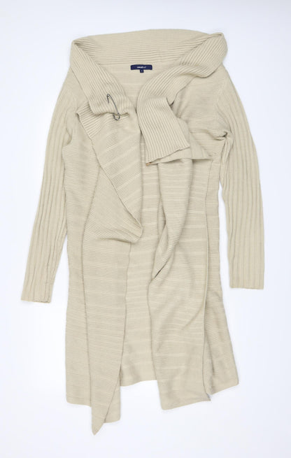 Casual Club Womens Beige   Shrug Jumper Size M